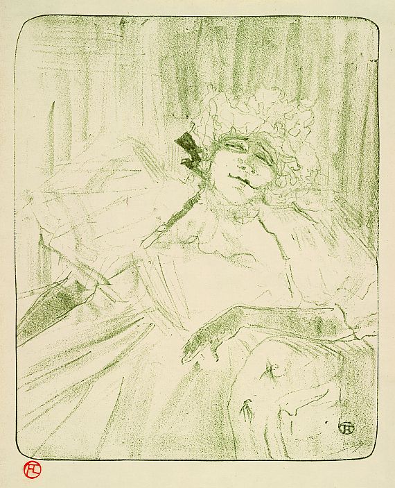 Henri de Toulouse-Lautrec - Yvette Guilbert, Chanson Ancienne