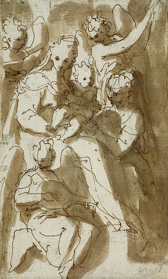  Italienisch - Die mystische Verlobung der Hl. Katharina