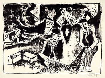 Karl Schmidt-Rottluff - Heimkehr der Fischer II