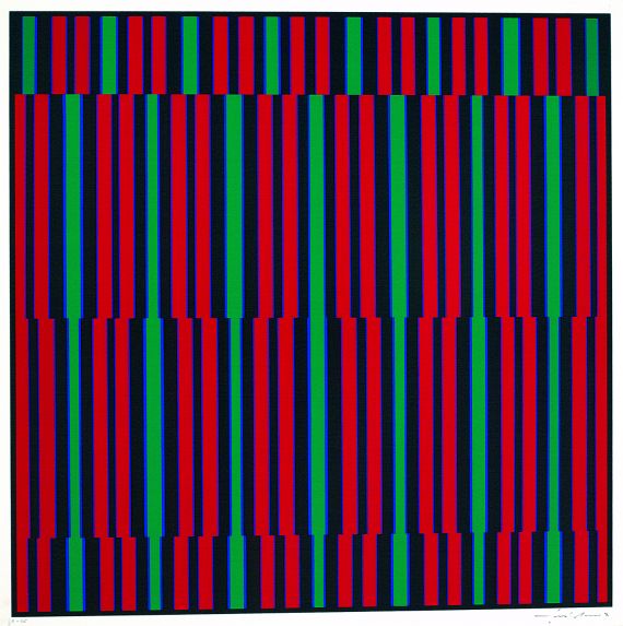Günter Fruhtrunk - sechs serigraphien