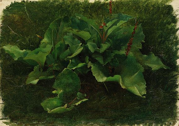 Luc Olivier Merson - Akanthusblattstudie