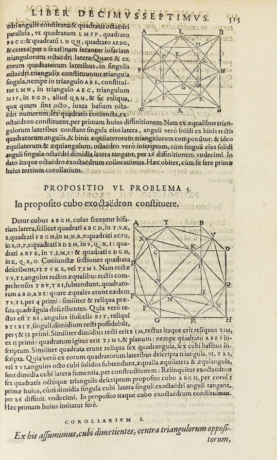  Euklid - Elementa libris XV.