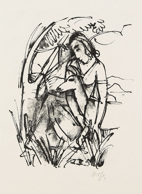 Karl Hofer - Aus: Liebesgedichte