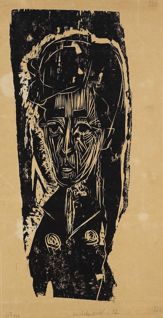 Ernst Ludwig Kirchner - Dunkles Mädchen