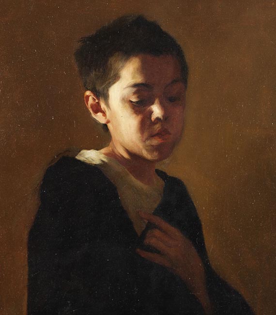 Alois Erdtelt - Bildnis eines Knaben