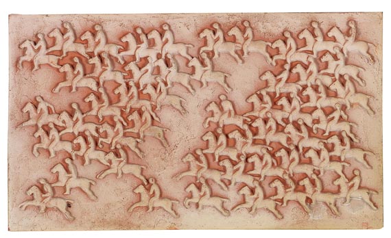 Alfred Lörcher - Reiter im Galopp