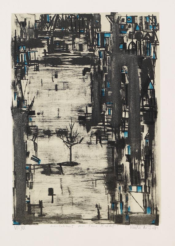 Maria Eléna Vieira da Silva - Sans Titre