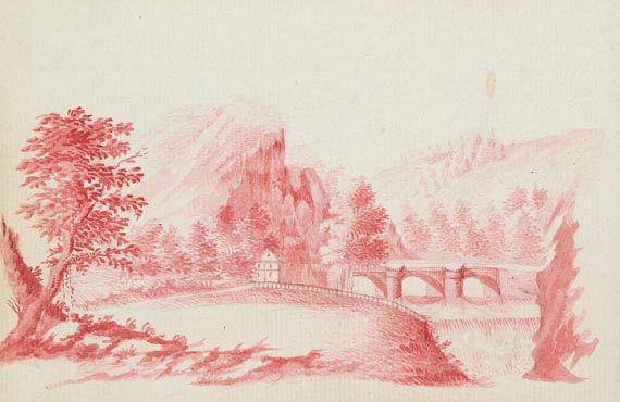  Album amicorum - Stammbuch Sachsen, 1791.