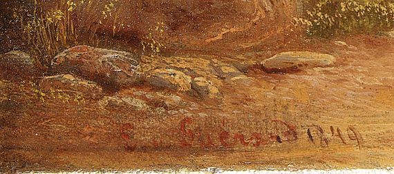 Eugen von Guérard - Die Eremitage von St. Maria del Avocatella bei Neapel - Weitere Abbildung