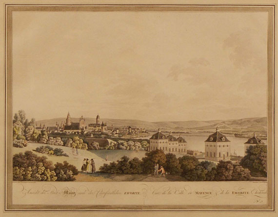  Rheinland-Pfalz - Ziegler, J. H., Stadt Mainz und Favorite (88).
