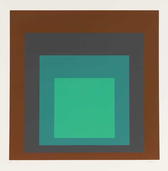 Josef Albers - SP (Hommage to the Square) - Weitere Abbildung