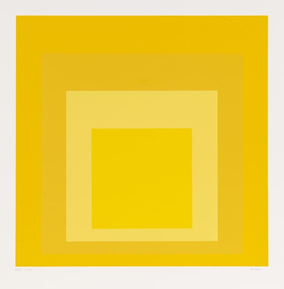 Josef Albers - SP (Hommage to the Square) - Weitere Abbildung