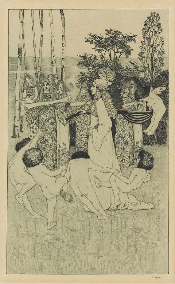 Heinrich Vogeler - Minnetraum