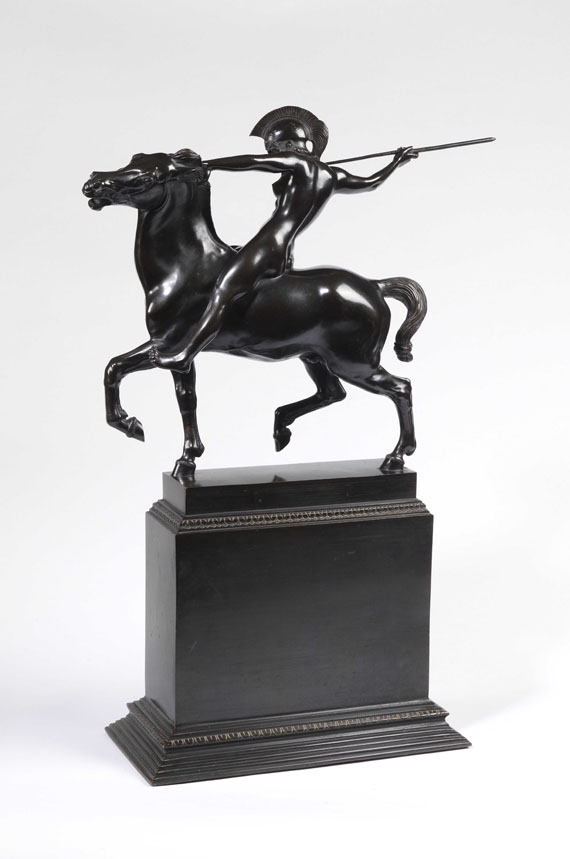 Franz von Stuck - Amazone - R&uuml;ckseite