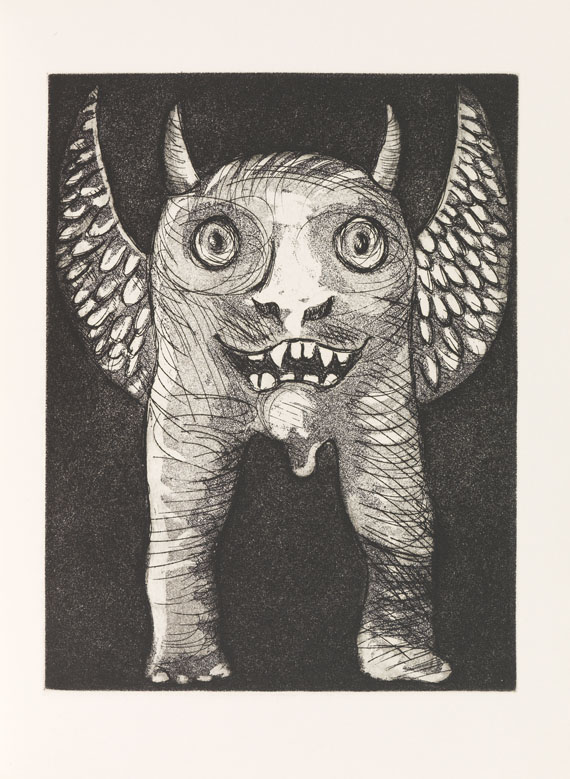 Enrico Baj - Borges, Jorge Luis, Manuale di zoologia fantastica