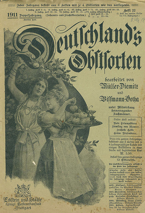   - Deutschlands Obstsorten. 27 Hefte