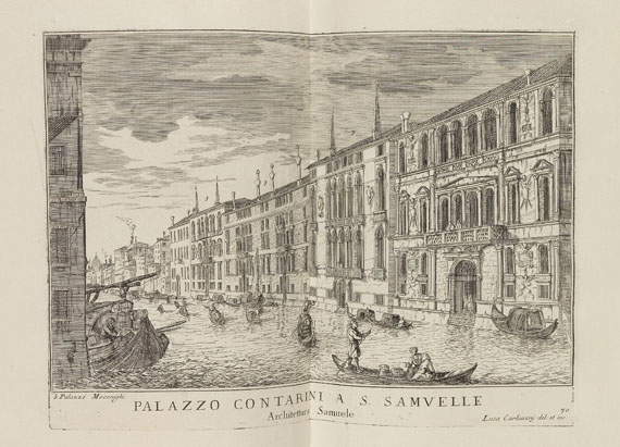 Luca Carlevarijs - Le fabriche,e vedute di Venetia