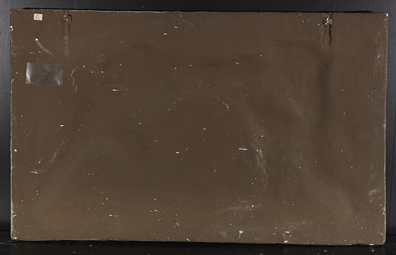 Franz von Stuck - Kämpfende Faune - R&uuml;ckseite