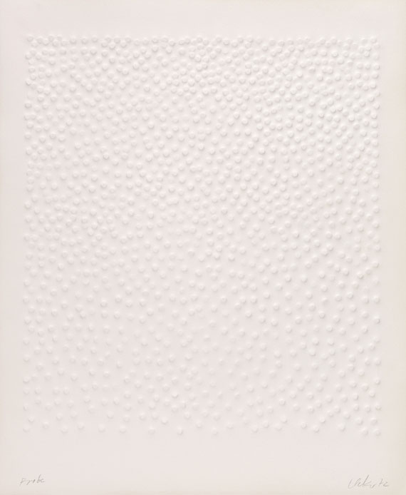 Günther Uecker - Schnee