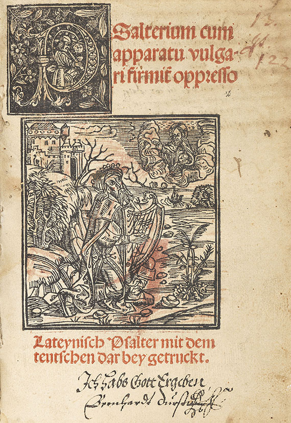   - Psalterium. 1513