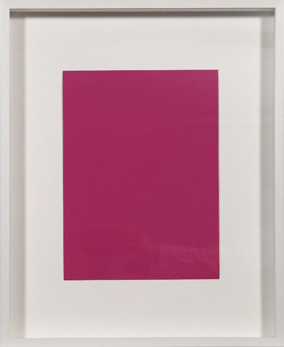 Yves Klein - Monochrome und Feuer - Rahmenbild