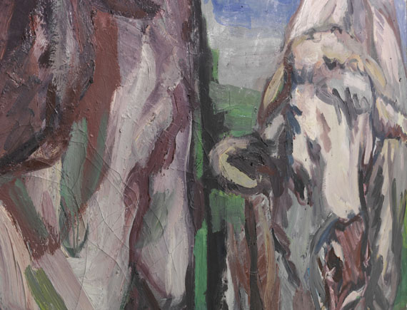 Georg Baselitz - Zwei halbe Kühe - Weitere Abbildung