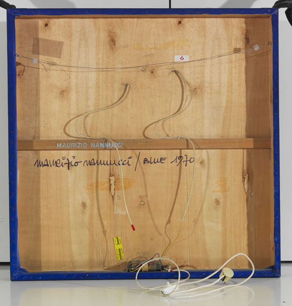 Maurizio Nannucci - Blue - R&uuml;ckseite