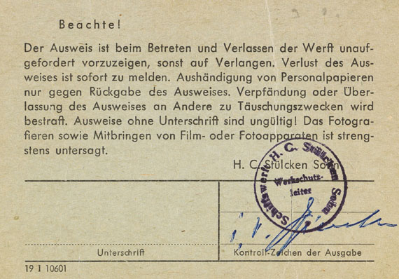 Oskar Kokoschka - Hamburg III - Weitere Abbildung