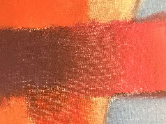 Fritz Winter - Rot - Blau - Weitere Abbildung