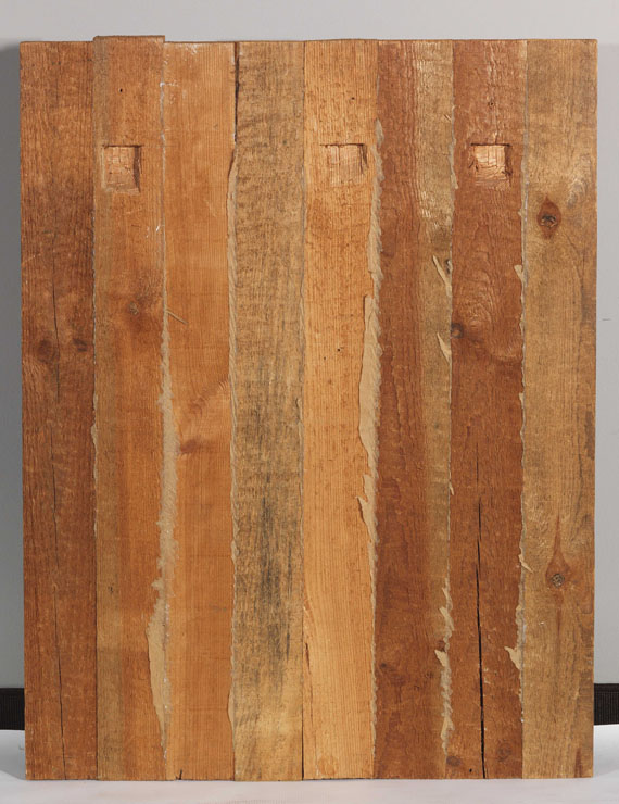 Stephan Balkenhol - Relief (Mann) - R&uuml;ckseite