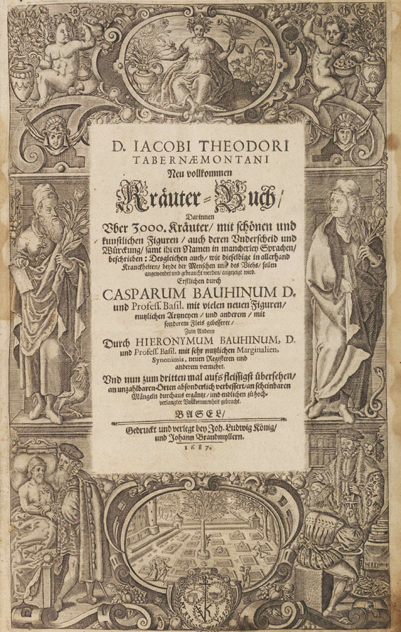 Jacob Theodor Tabernaemontanus - Kräuter-Buch