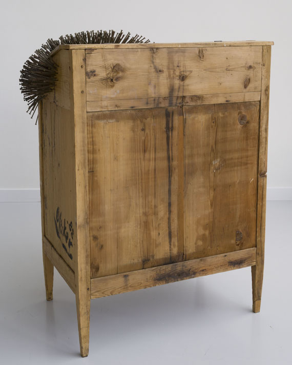 Günther Uecker - Stehpult - R&uuml;ckseite