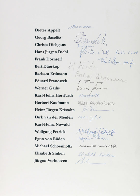 Georg Baselitz - Geccelli-Mappe - Weitere Abbildung