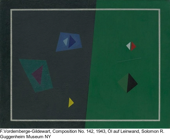 Friedrich Vordemberge-Gildewart - Composition no 141 - Weitere Abbildung