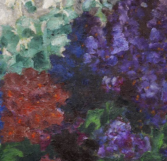 Emil Nolde - Rittersporn und Silberpappeln - Weitere Abbildung