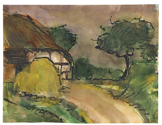 Emil Nolde - Landschaft, Insel Alsen