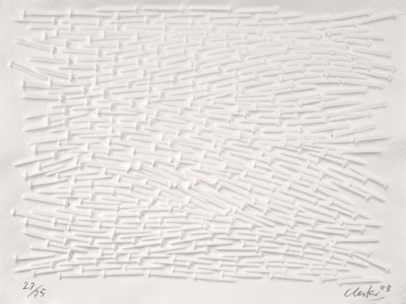 Günther Uecker - Strömung