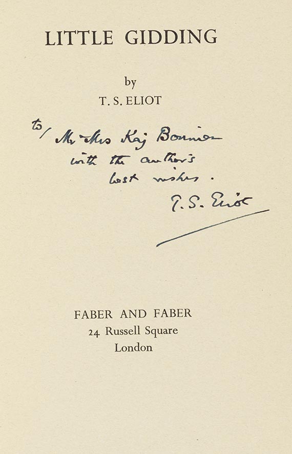 Thomas S. Eliot - Little gidding