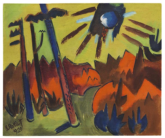 Junger Wald und..., 1920