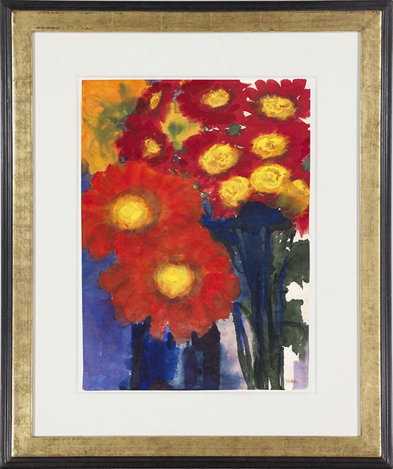 Emil Nolde - Sommerastern - Rahmenbild