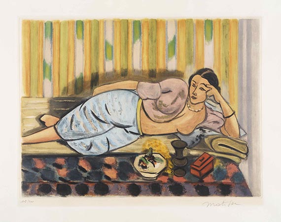 Henri Matisse - Odalisque au coffret rouge