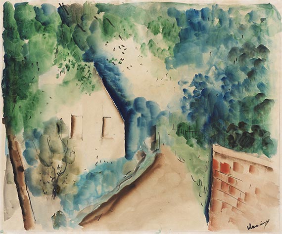 Maurice de Vlaminck - La Maison sous les arbres