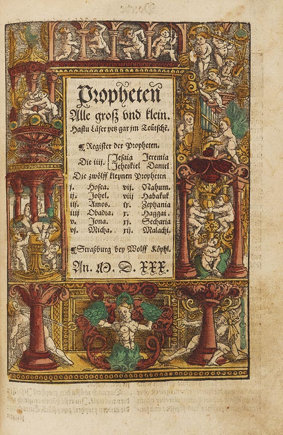 Biblia germanica - Biblia germanica. Straßburg - Weitere Abbildung