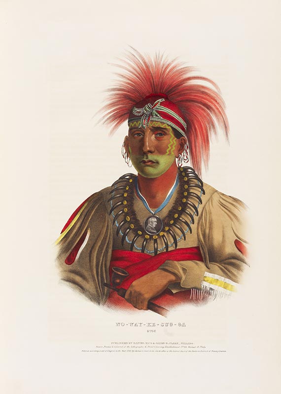 Thomas Loraine McKenney - History of the Indian tribes of North America - Weitere Abbildung