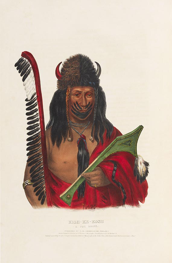 Thomas Loraine McKenney - History of the Indian tribes of North America - Weitere Abbildung