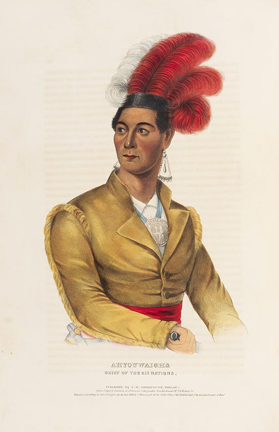 Thomas Loraine McKenney - History of the Indian tribes of North America - Weitere Abbildung