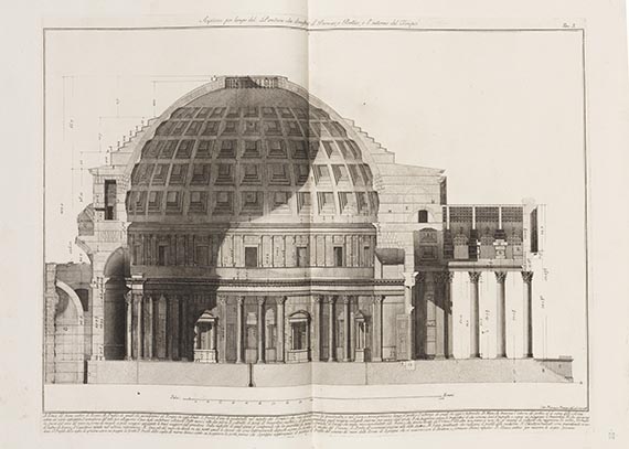 Francesco Piranesi - Raccolta de' tempi antichi opera. Pantheon. Bd. II (von 2)