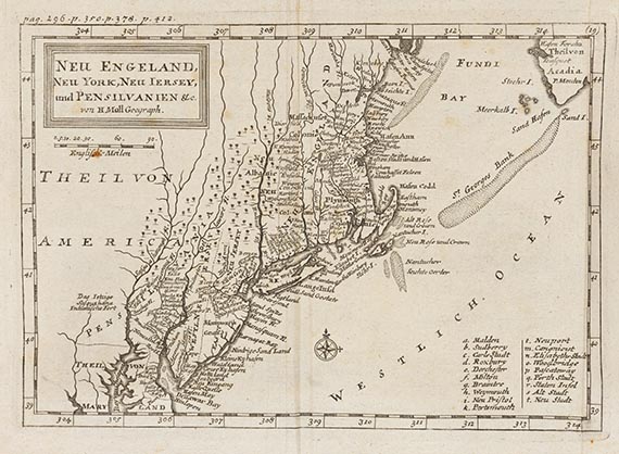 John Oldmixon - Das Britische Reich in Amerika. 2 Bde. in 1