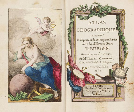 Giovanni Antonio Rizzi-Zannoni - Atlas geographique