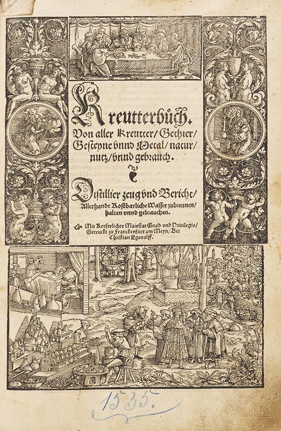 Otto Brunfels - Contrafayt Kreüterbuch